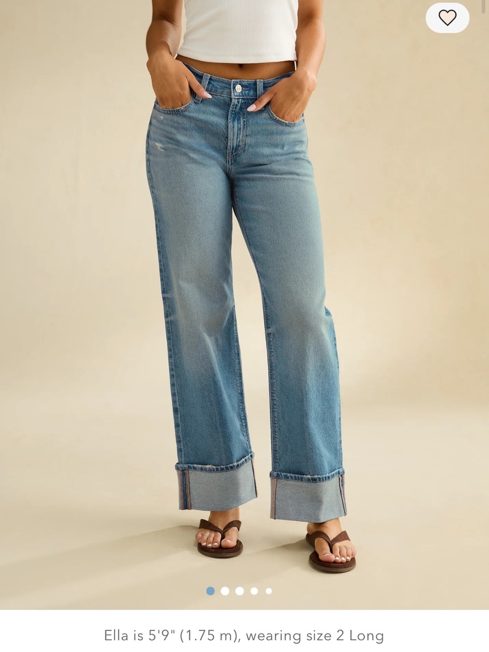 American Eagle Stovepipe Jeans - Medium Wash - Picture 4 of 4